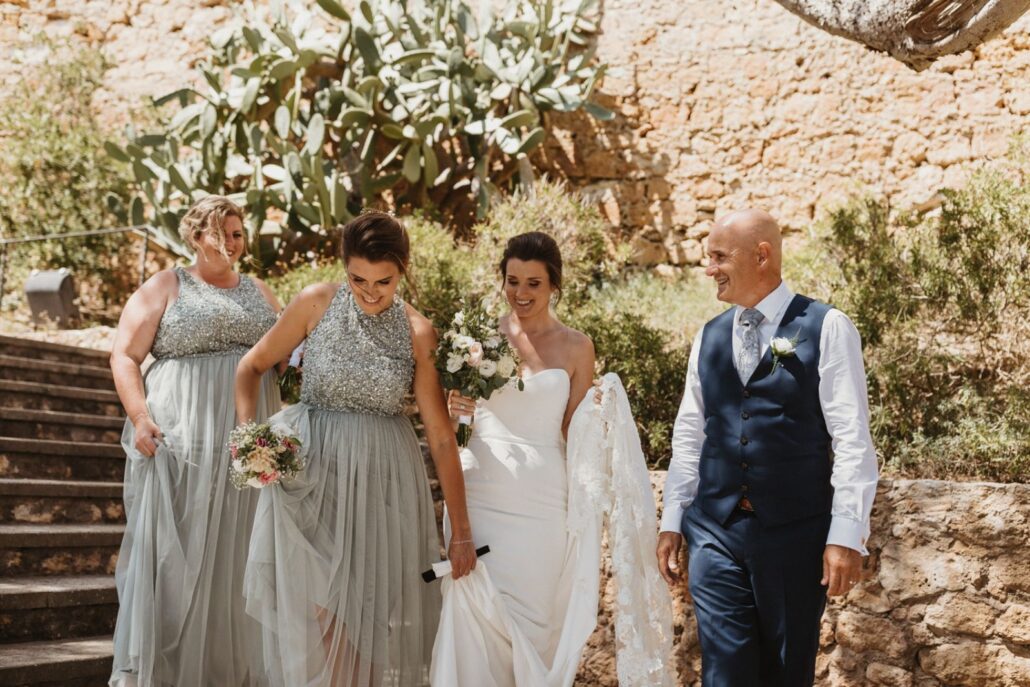 Castell de Tamarit Destination Wedding Just Married Barcelona