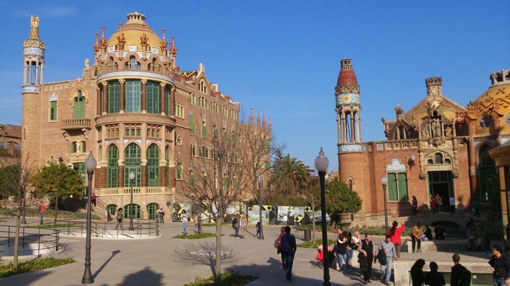 barcelona, architecture, monument